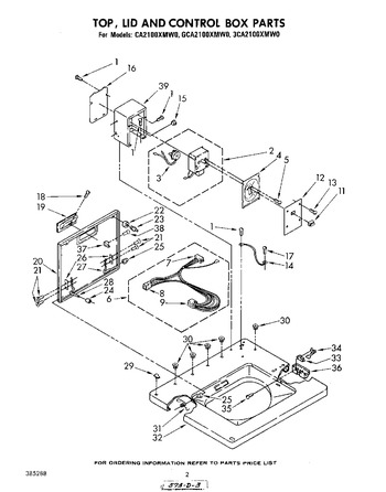 Diagram for 3CA2100XMW0