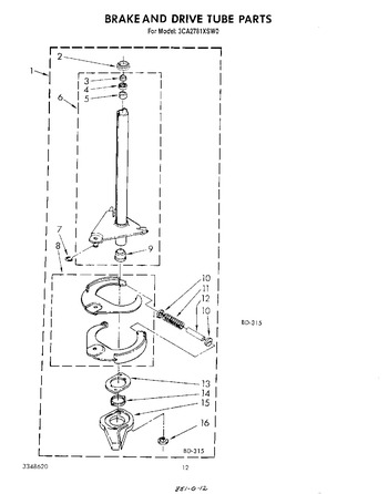 Diagram for 3CA2781XSW0