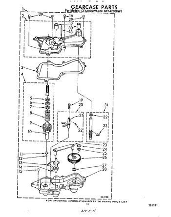 Diagram for CFA2000W6