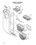 Diagram for 05 - Freezer Liner