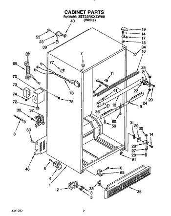 Diagram for 3ET22RKXZW00