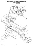 Diagram for 04 - Motor And Ice Container Parts