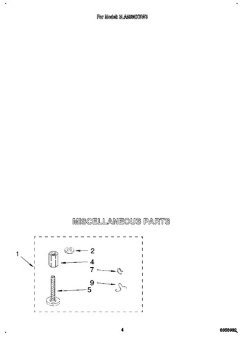 Diagram for 3LA5580XSW3