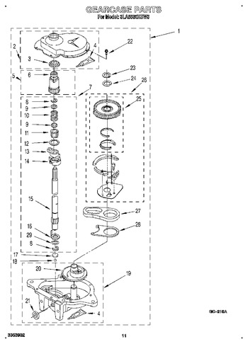 Diagram for 3LA5580XSW3