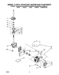 Diagram for 05 - Brake, Clutch, Gearcase, Motor & Pump