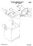 Diagram for 01 - Top And Cabinet, Lit/optional