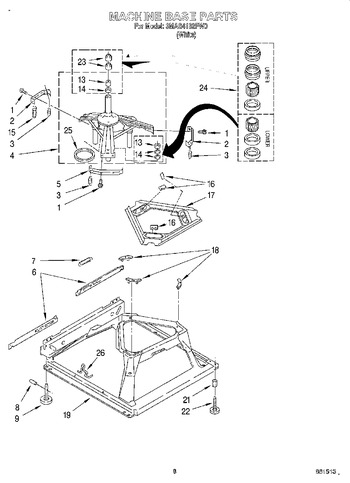 Diagram for 3MAS4132FW0