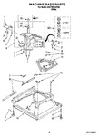 Diagram for 05 - Machine Base Parts