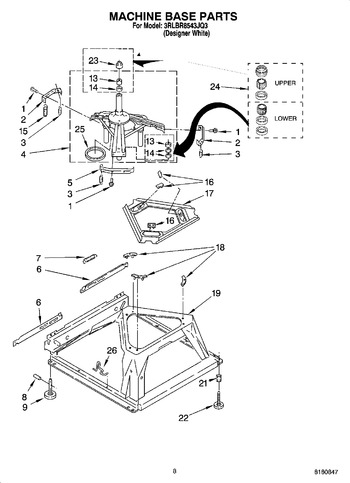 Diagram for 3RLBR8543JQ3