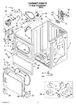 Diagram for 02 - Cabinet Parts