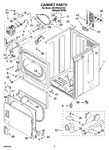 Diagram for 02 - Cabinet Parts