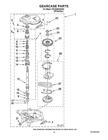 Diagram for 3RLSQ8033SW2