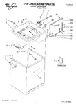 Diagram for 01 - Top And Cabinet, Literature