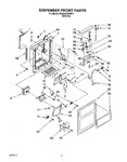 Diagram for 08 - Dispenser Front