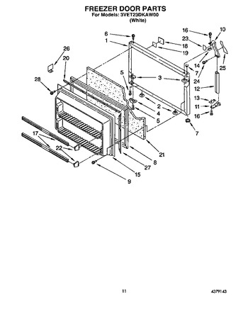 Diagram for 3VET23DKAW00