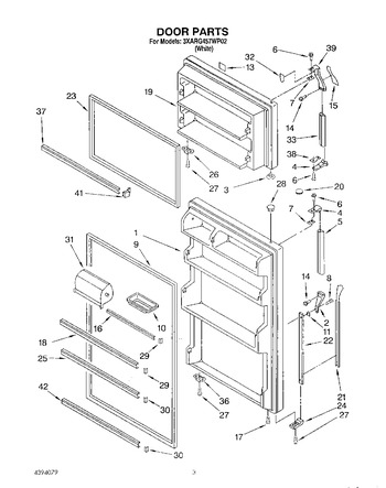 Diagram for 3XARG457WP02