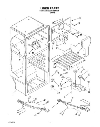 Diagram for 3XARG468WP01