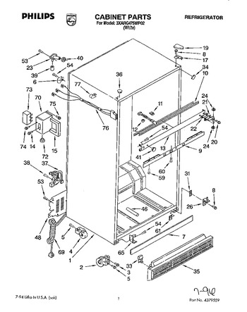 Diagram for 3XARG475WP02