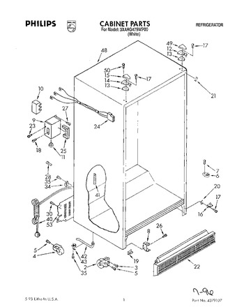 Diagram for 3XARG479WP00