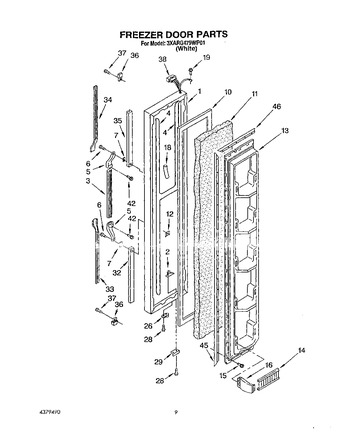 Diagram for 3XARG479WP01