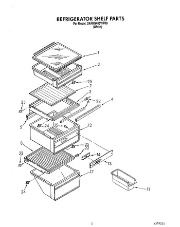 Diagram for 3XARG485WP00