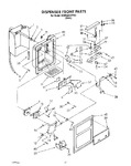 Diagram for 08 - Dispenser Front