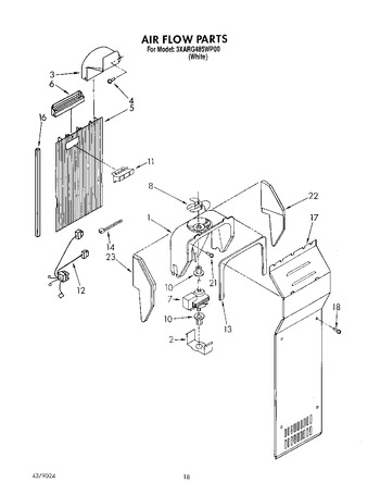 Diagram for 3XARG485WP00