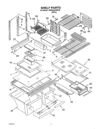 Diagram for 3XARG493WP00