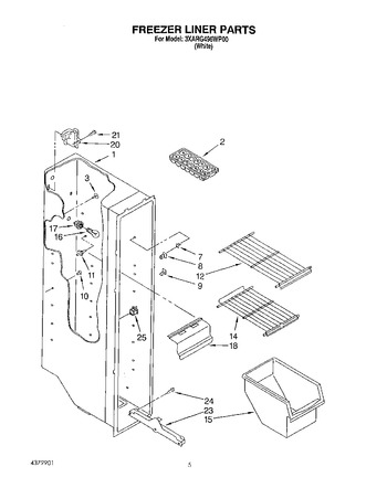 Diagram for 3XARG496WP00