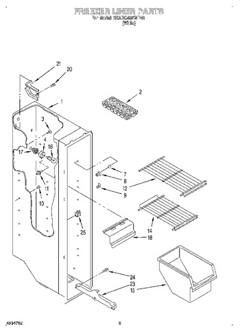 Diagram for 3XARG496WP02