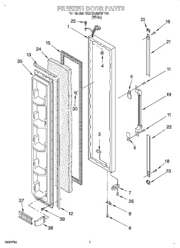 Diagram for 3XARG496WP02