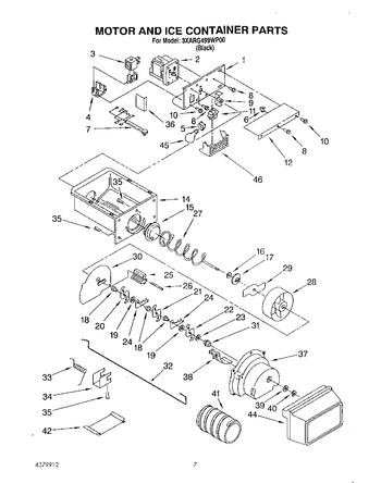 Diagram for 3XARG499WP00