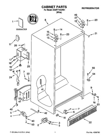 Diagram for 3XART710GW01