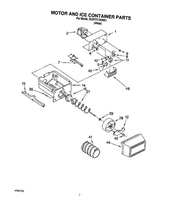 Diagram for 3XART710GW01