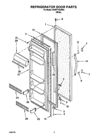 Diagram for 3XART710GW01