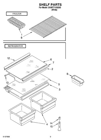 Diagram for 3XART715GG00