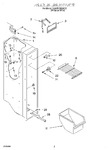 Diagram for 03 - Freezer Liner