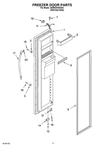 Diagram for 3XED5SHGKS01