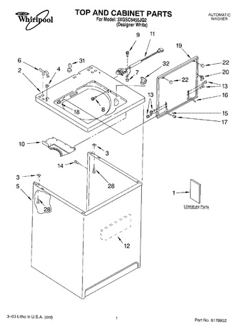 Diagram for 3XGSC9455JQ2