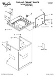 Diagram for 01 - Top And Cabinet Parts