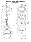 Diagram for 03 - Agitator, Basket And Tub Parts