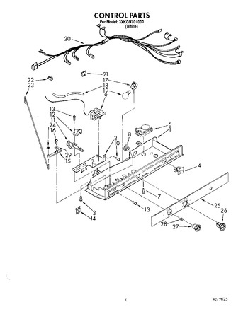 Diagram for 3XKGN701000