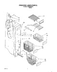 Diagram for 05 - Freezer Liner