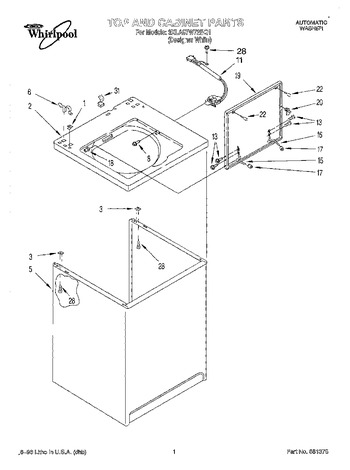 Diagram for 3XLA87W72BQ1