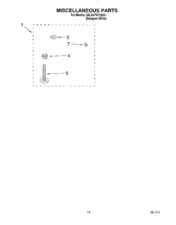 Diagram for 3XLA87W72BQ1