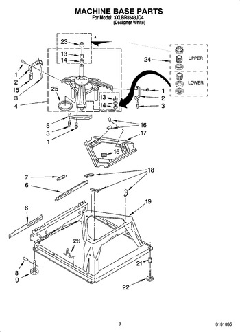 Diagram for 3XLBR8543JQ4