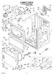 Diagram for 02 - Cabinet Parts