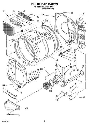 Diagram for 3XLGR5437KQ3