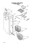 Diagram for 04 - Freezer Liner