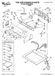 Diagram for 01 - Top And Console Parts